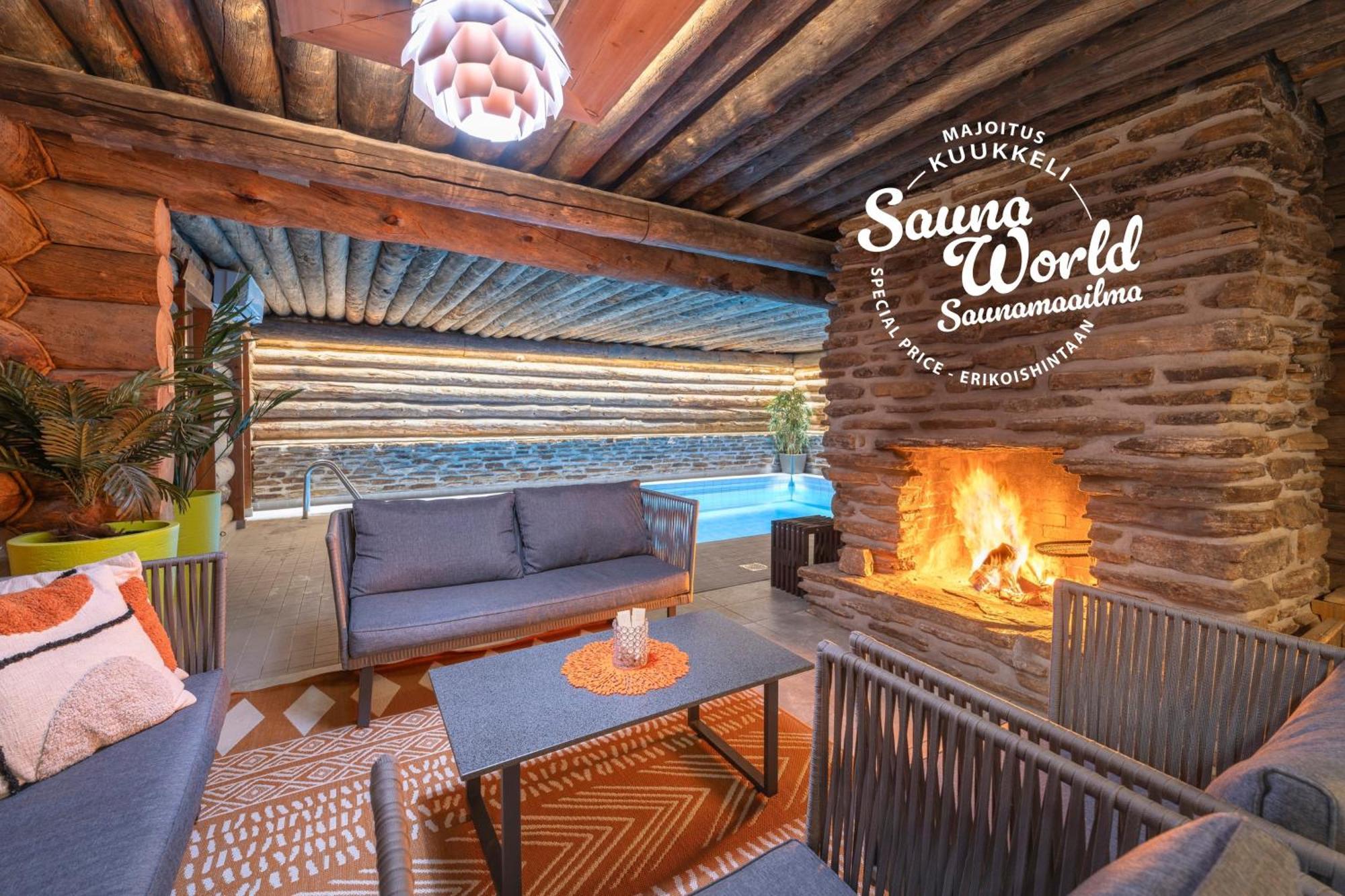 Kuukkeli Apartments Pikku-Hirvas Ja Porotokka Saariselka Dış mekan fotoğraf